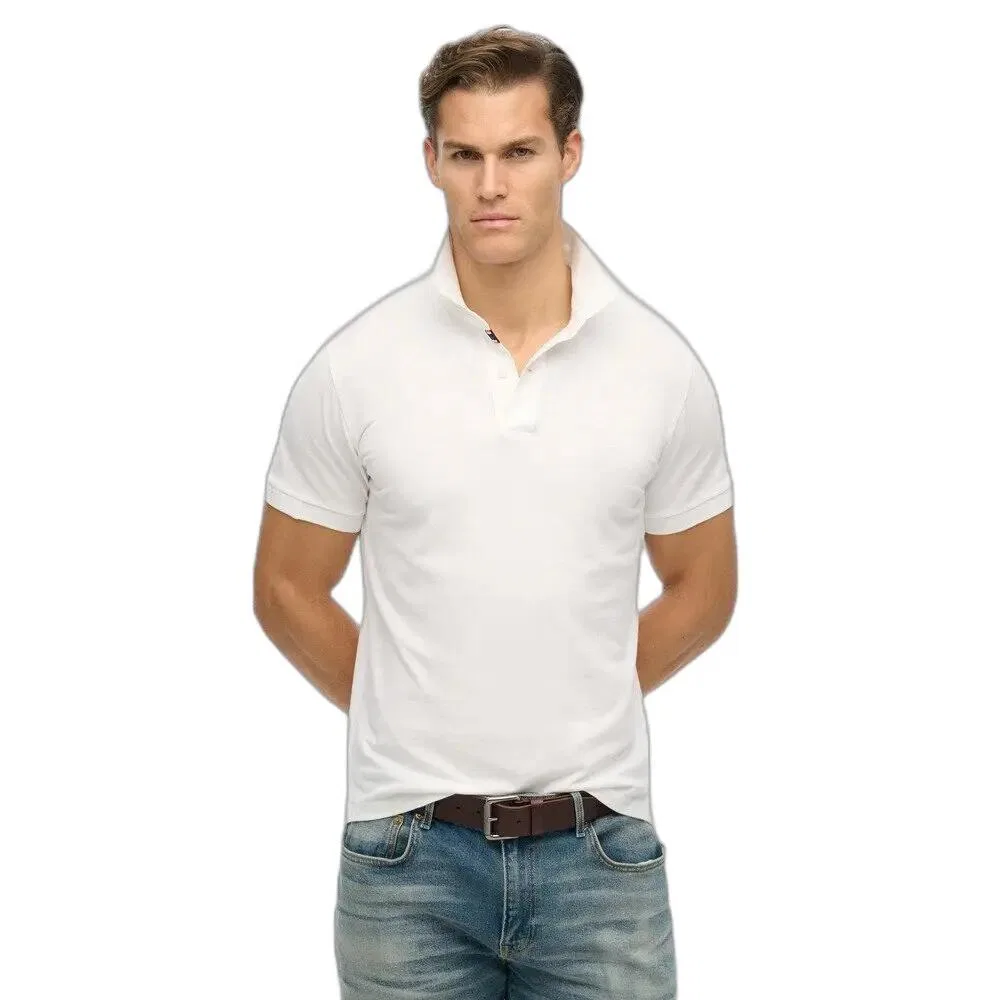 Мужское поло из пике Superdry City, Weiss