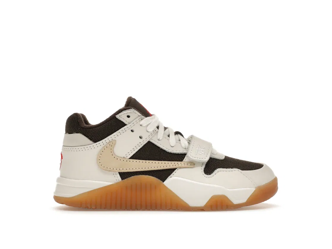 Детские кроссовки Lifestyle с принтом Jordan Jumpman Jack TR Jordan, Sail/Muslin/Dark Mocha