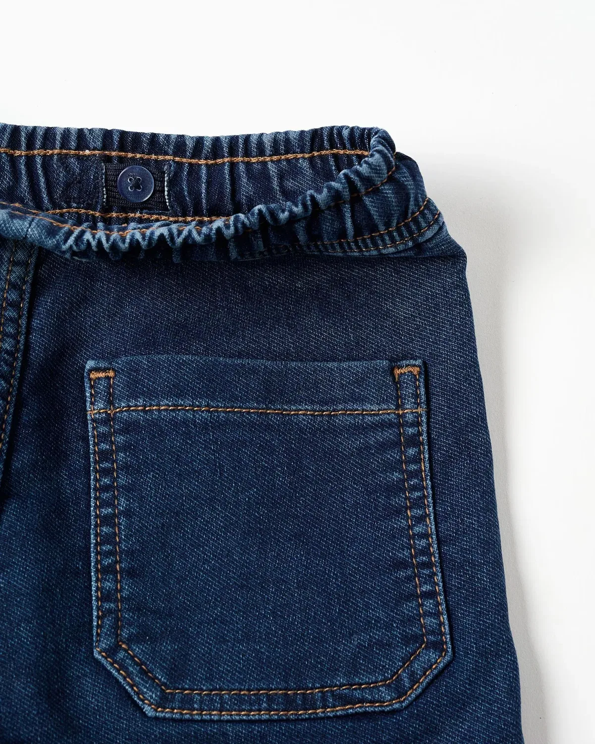 Детские шорты-бермуды для мальчиков хлопковые Zippy, Azul Denim — фото 2