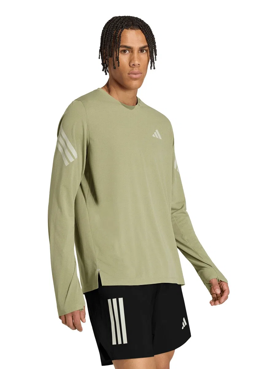 Спортивная футболка ADIDAS PERFORMANCE Performance Shirt 'Adi365 Iconic' цвета хаки — фото 2