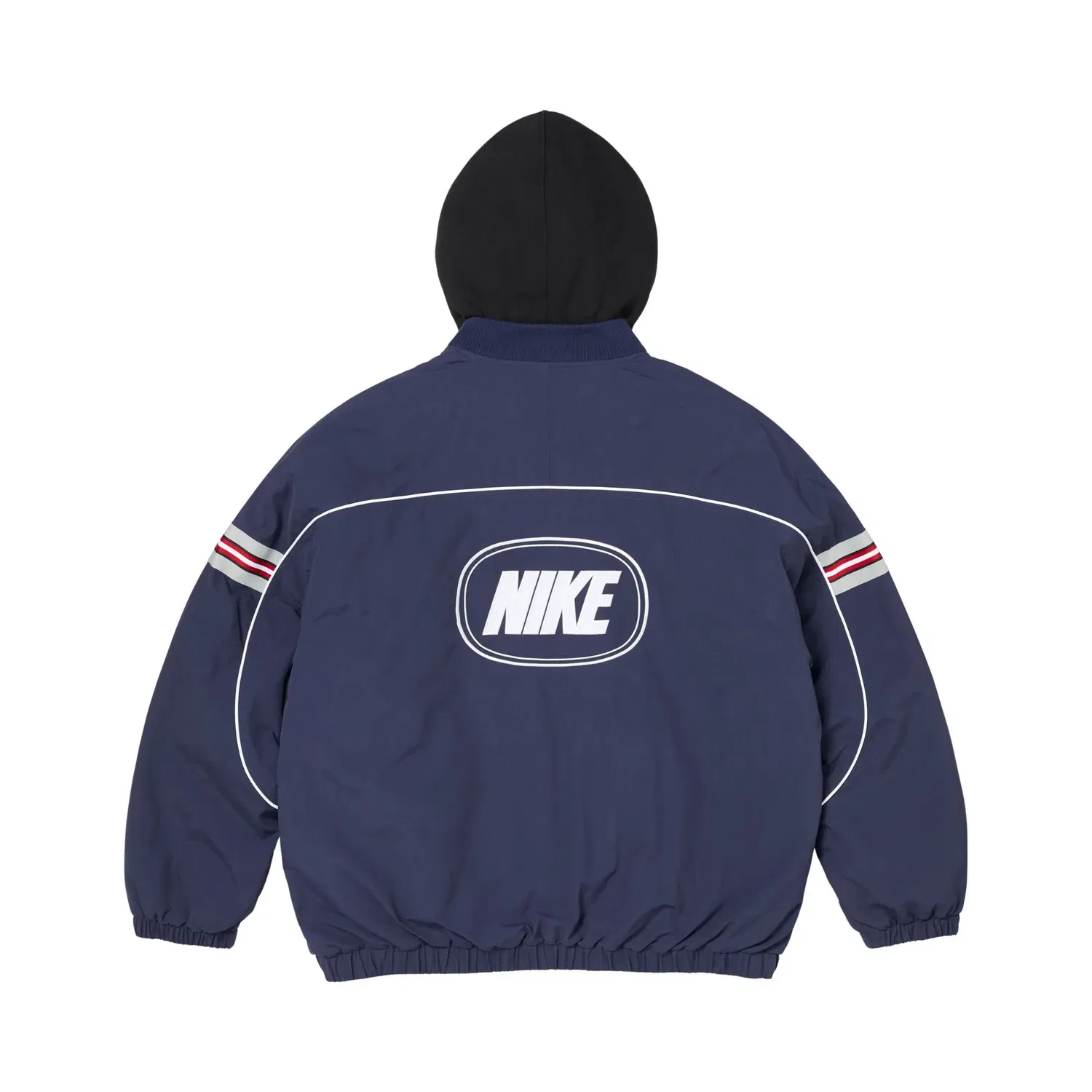 Куртка с капюшоном x Nike Nylon Supreme, Navy — фото 2