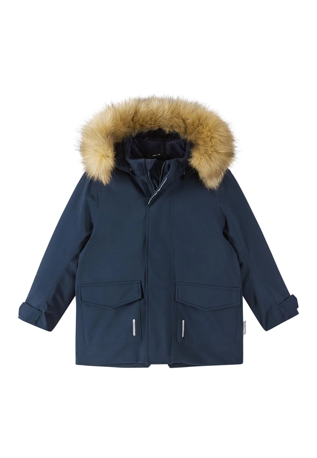 Детская зимняя парка ReimaTec Winterjacke Mutka, Reima, Kosmosblau
