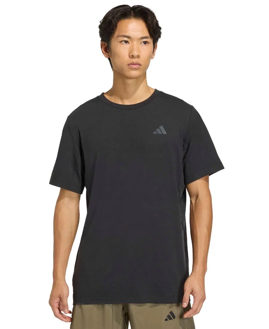 Футболка с коротким рукавом для тренировок Designed for Training Essentials adidas, Black