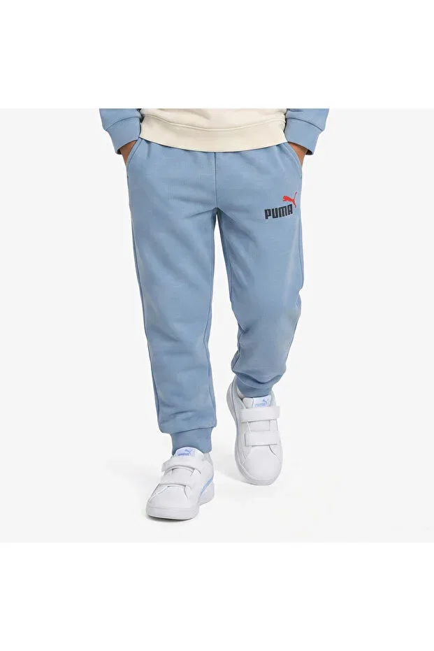 Детский спортивный комплект для девочек хлопковый Minicats Little Runners Kids Cream, Puma, 87 Krem — фото 3