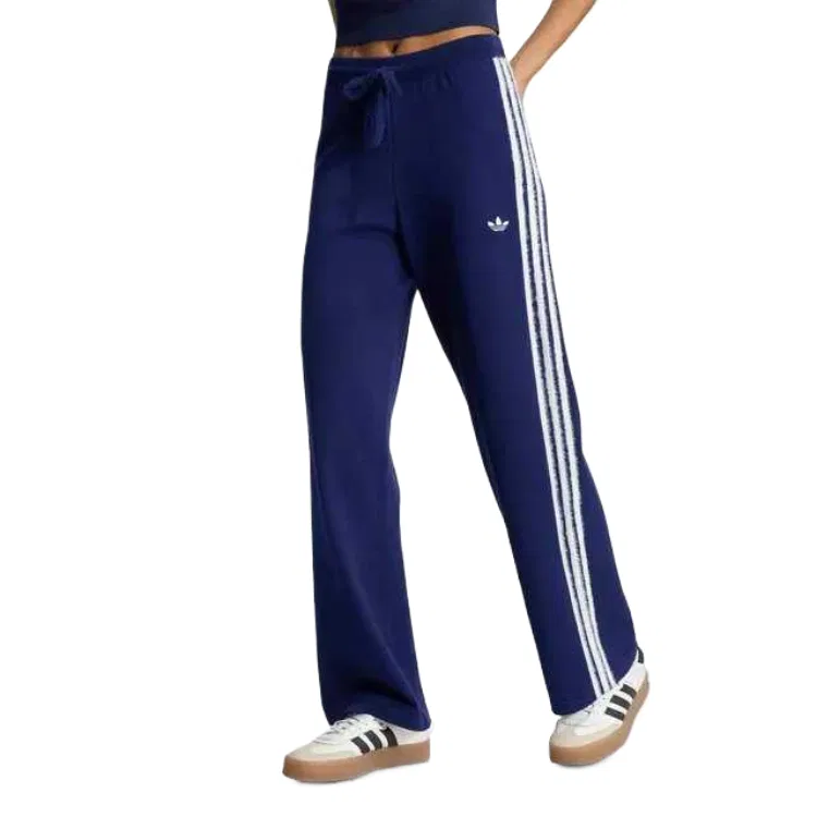 Женские спортивные брюки из трикотажа Firebird Adidas Originals, Dark Blue/White — фото 3