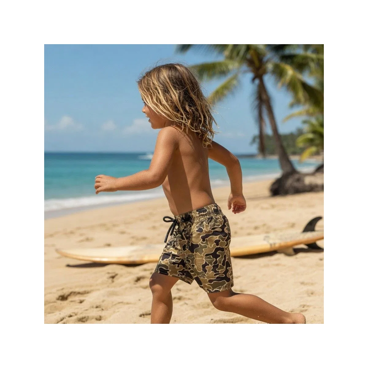 Детские плавки с принтом Cruz Swim Trunks Sunguard Swim, Beach Boho — фото 2