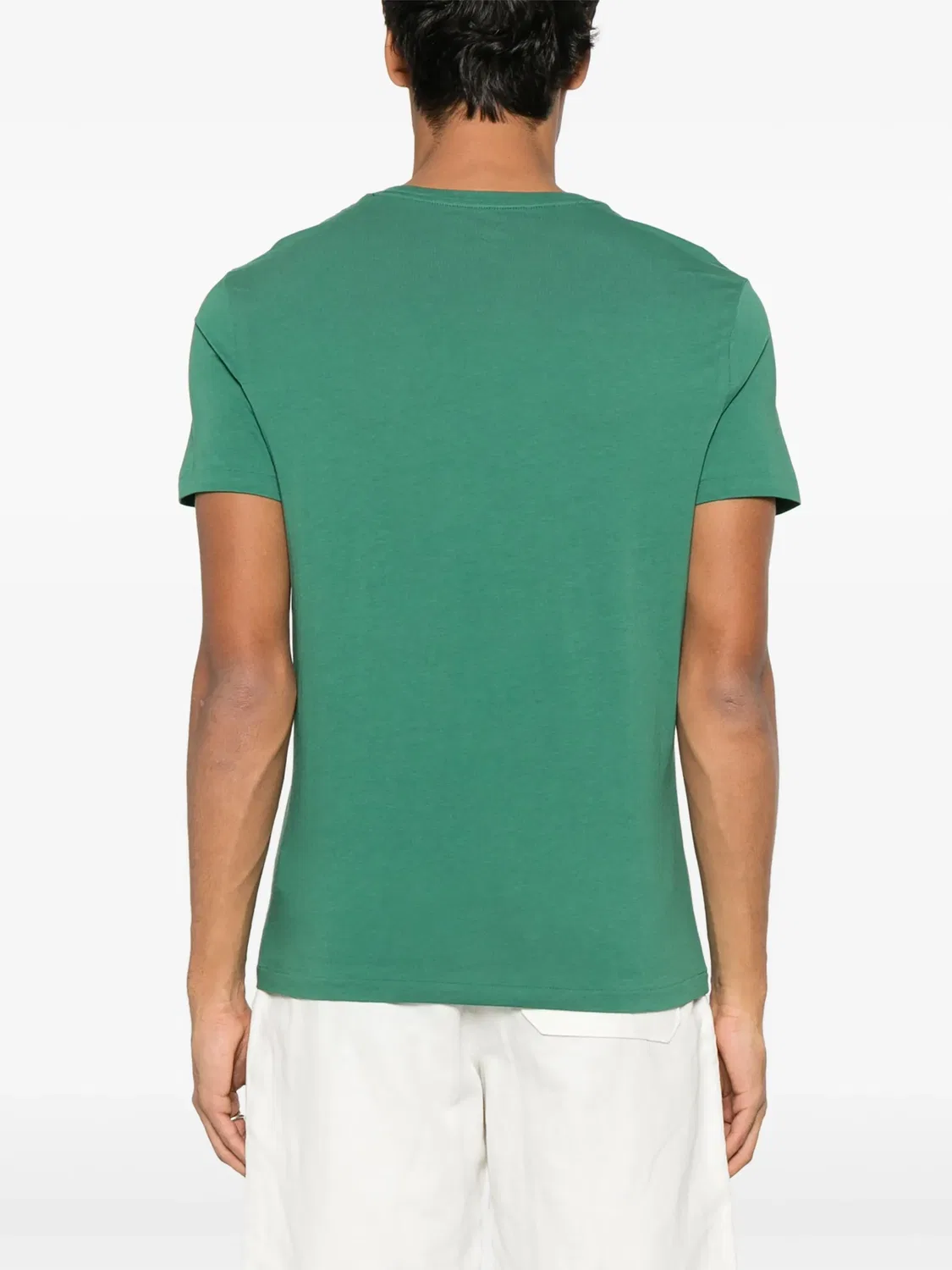Polo Ralph Lauren Футболка Pony, зеленая — фото 3