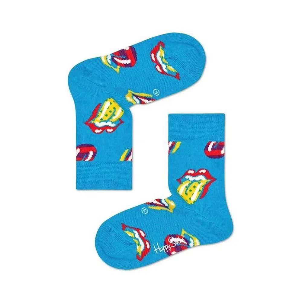 Набор носков Rolling Stones 4 пары Happy Socks, мультиколор — фото 3