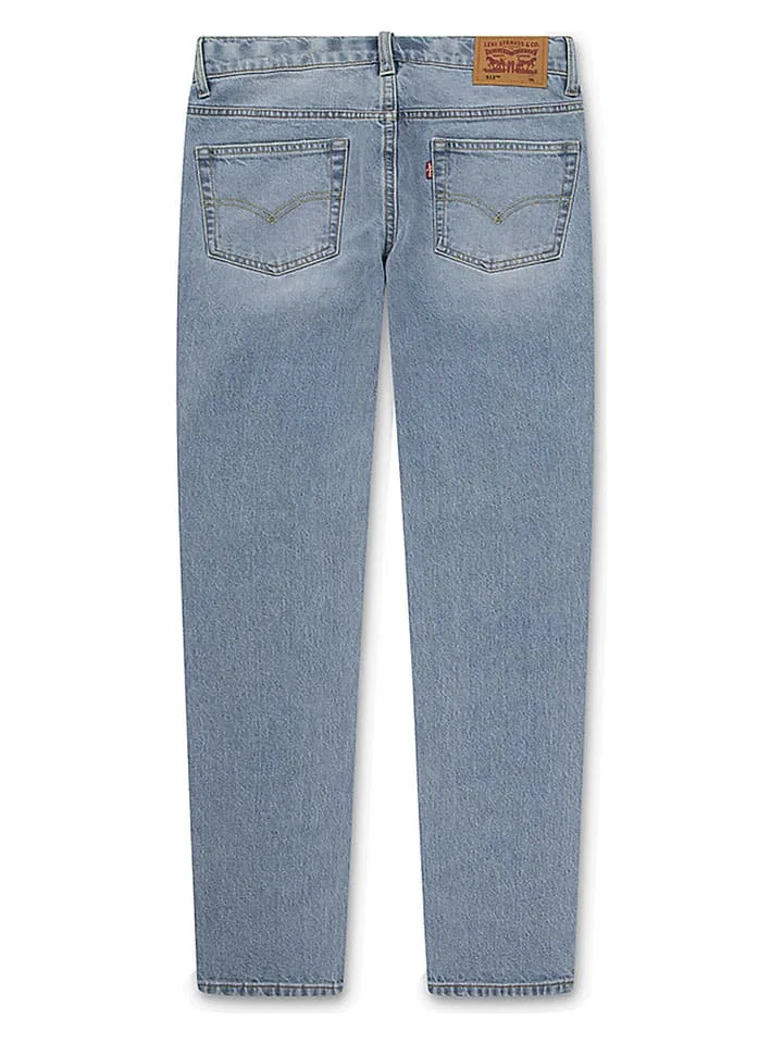 Джинсы с зауженным кроем 512 Levi'S Kids, голубой — фото 2
