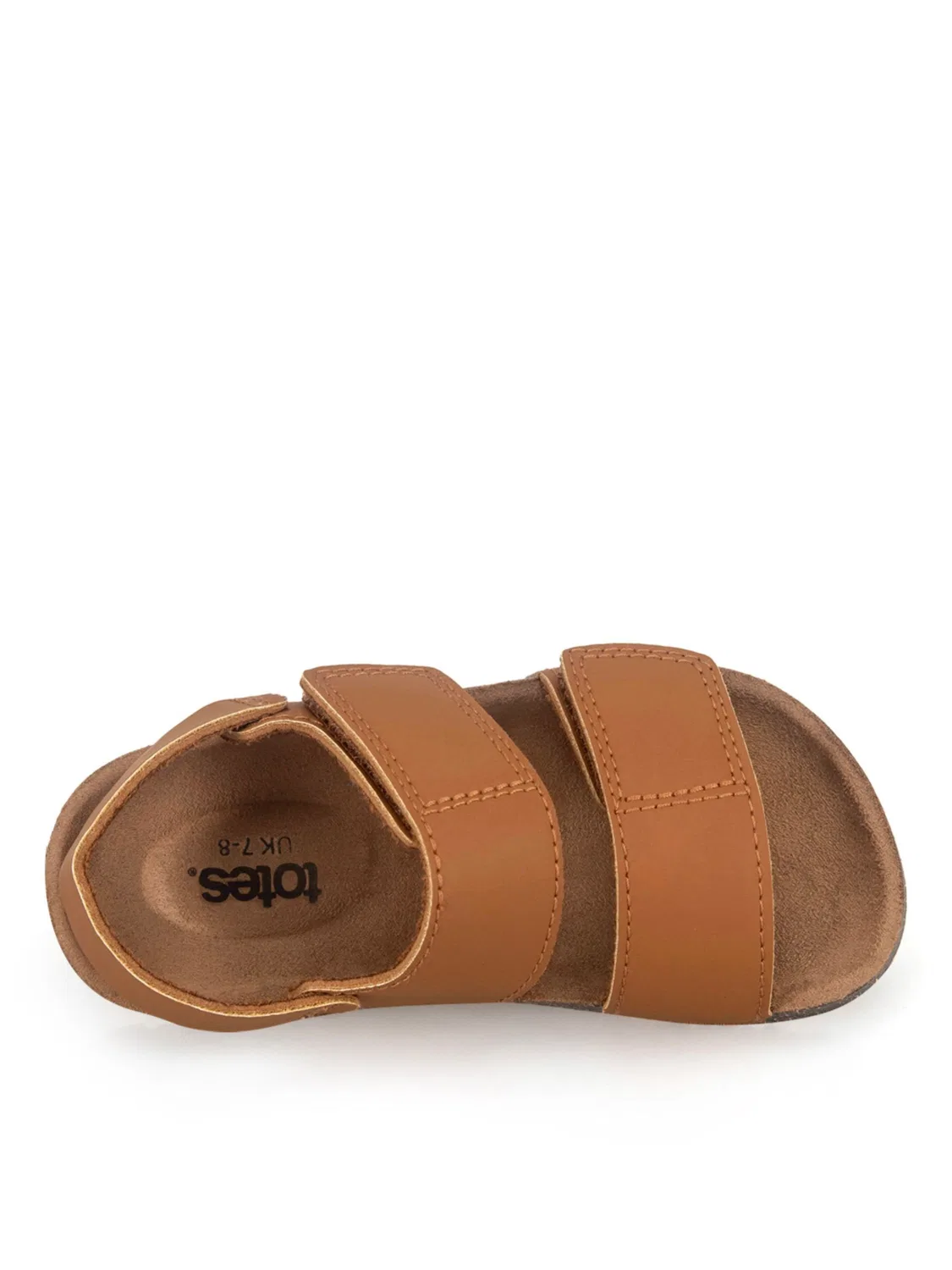 Сандалии Totes Brown Double Strap, коричневый — фото 4