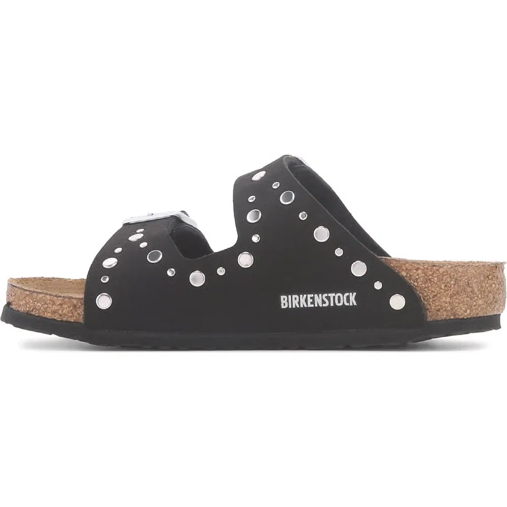 Детские сандалии Arizona с анатомической стелькой для малышей Birkenstock, Black — фото 3