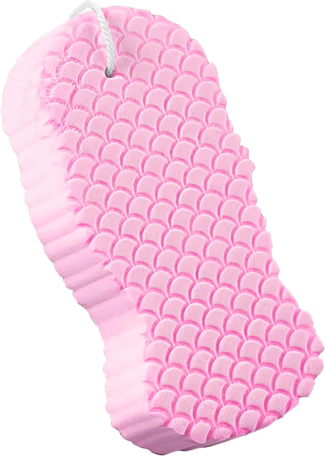 Мочалка для тела, мягкая, 12 x 6 x 2,3 см, Rose Generisch