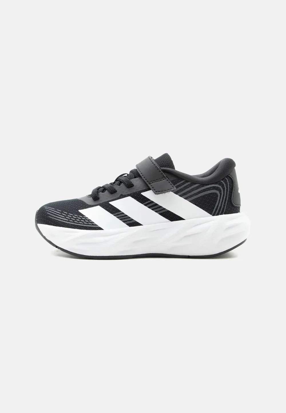 Кроссовки Galaxy 8 EL C унисекс для бега по улицам Adidas Performance, Core Black/Footwear White/Carbon