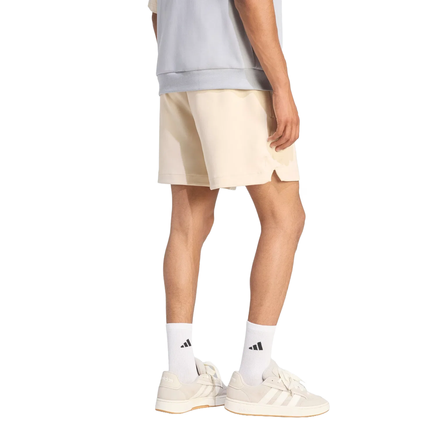 Мужские свободные шорты Lifestyle Adidas, бежевый — фото 3