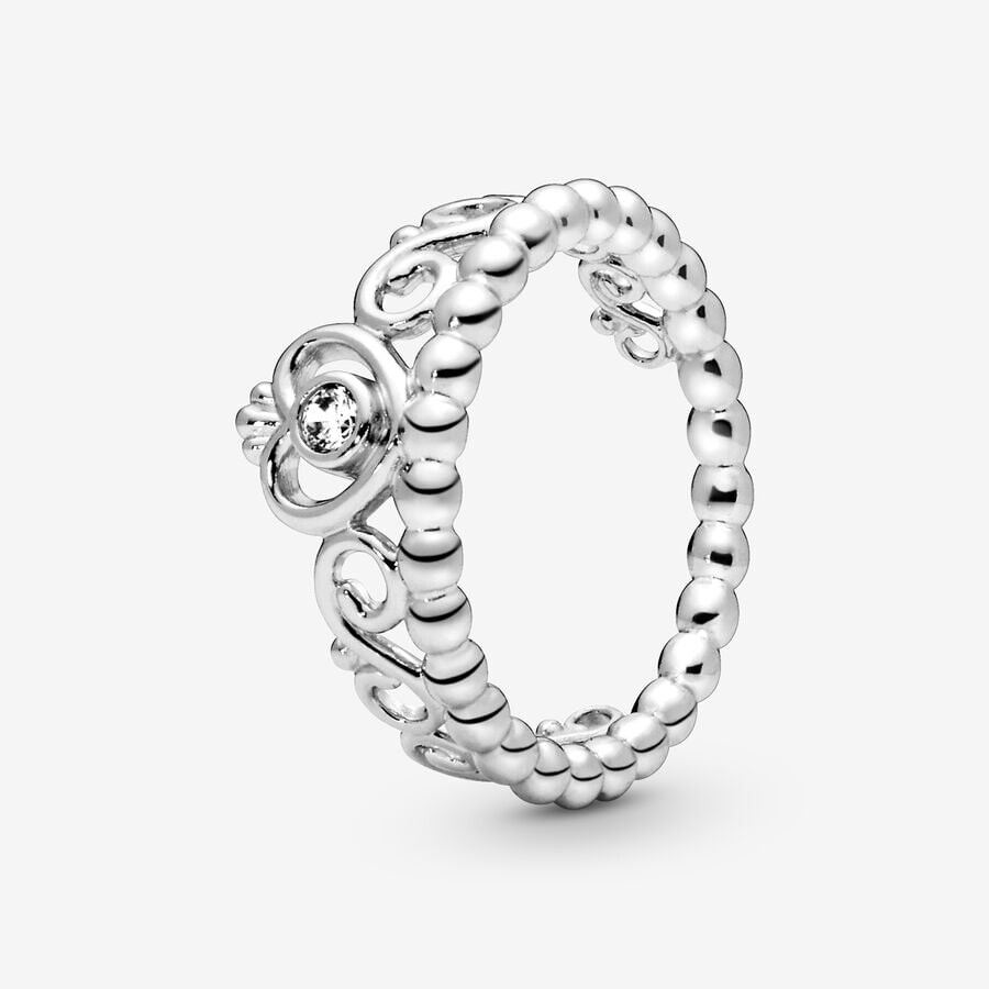 

Кольцо Pandora Moments Princess Tiara Crown, серебро/прозрачный