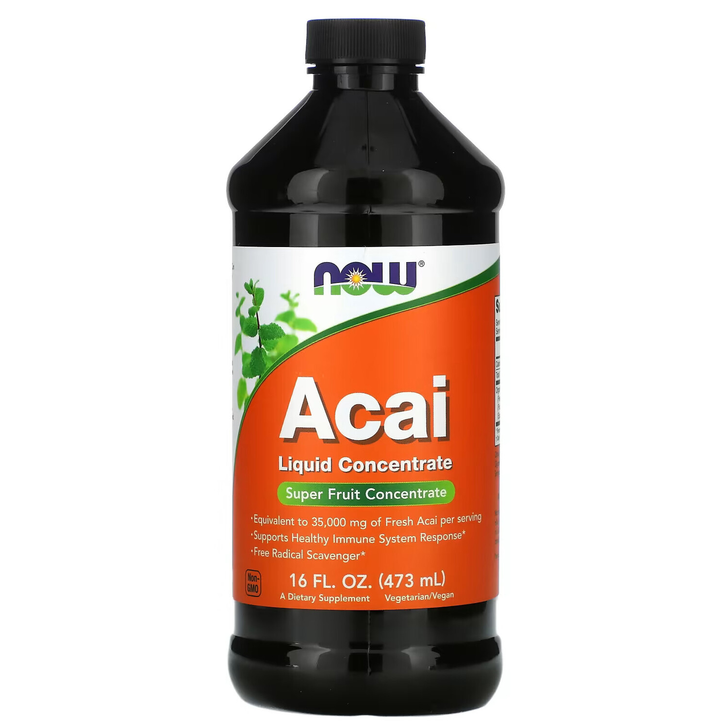 

NOW Foods, Жидкий концентрат асаи, 473 мл