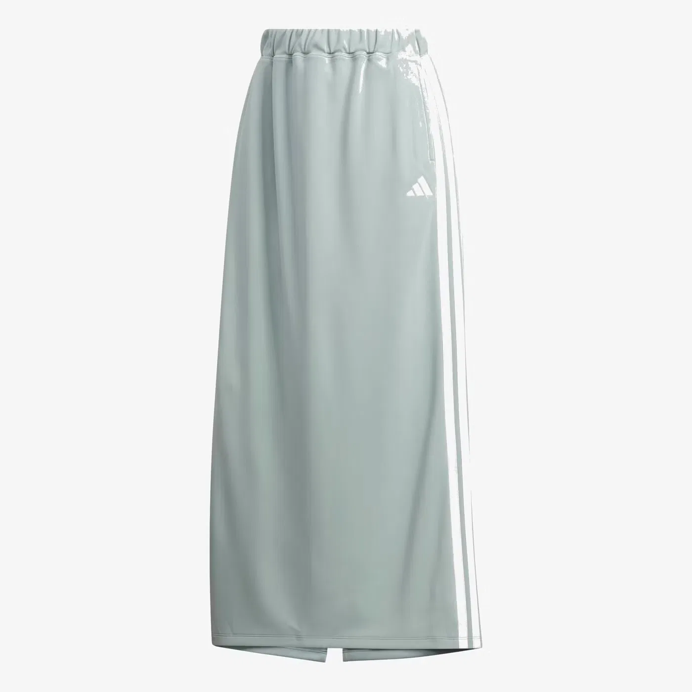 Юбка макси с 3 полосками Adidas, шалфейный