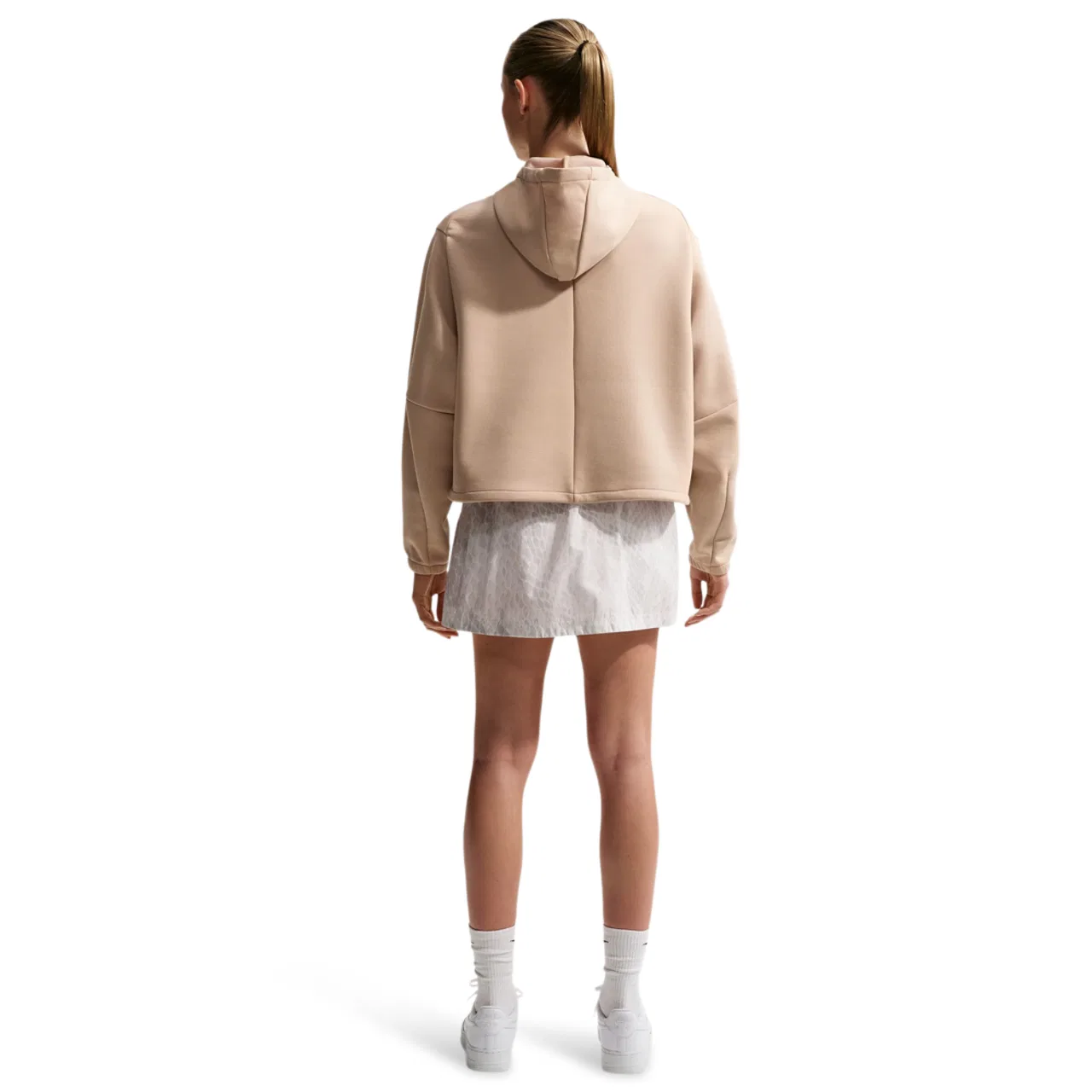 Женское худи Dri-FIT Mamba Pullover Nike, цвет Linen/Tan — фото 4