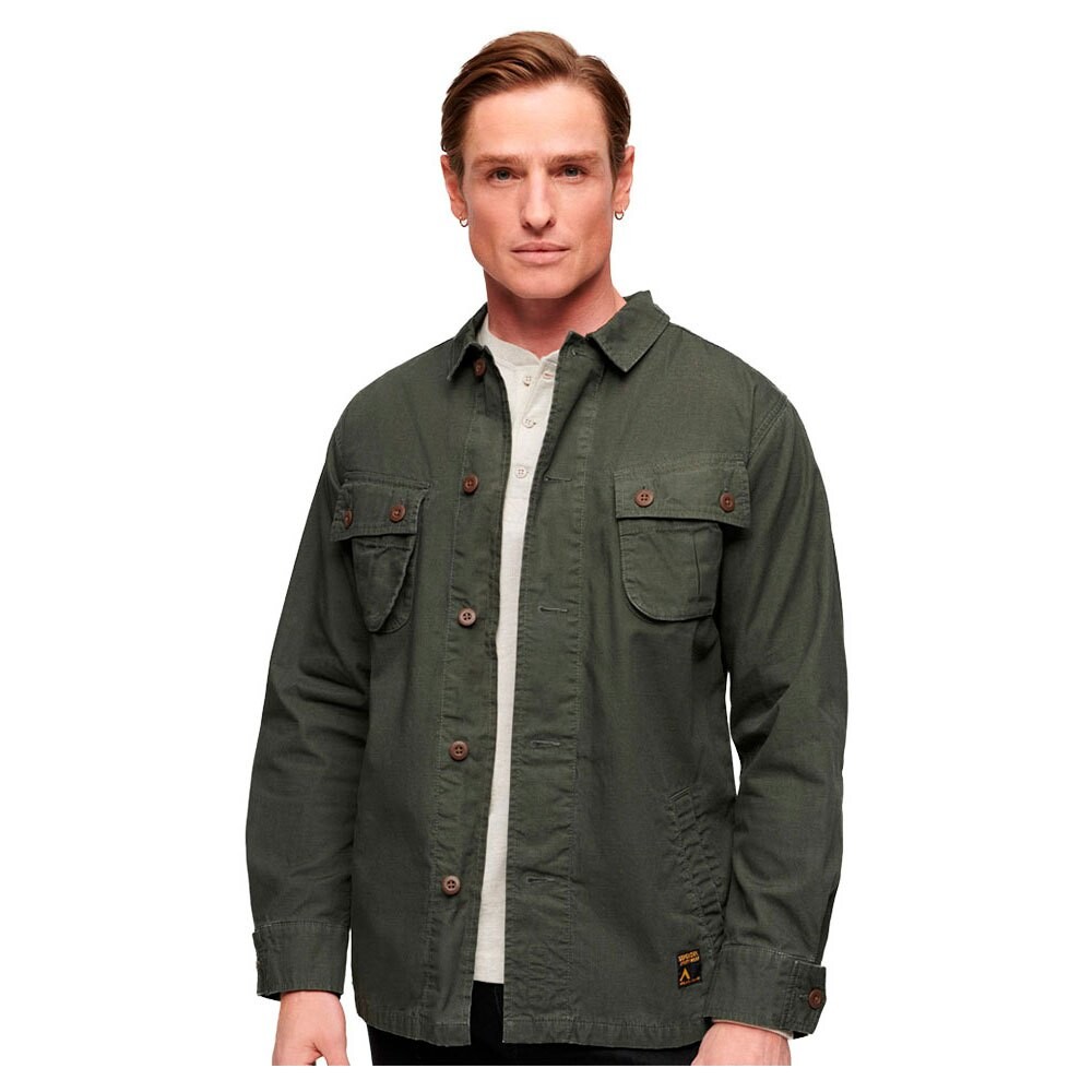 

Рубашка Superdry Military, зеленый