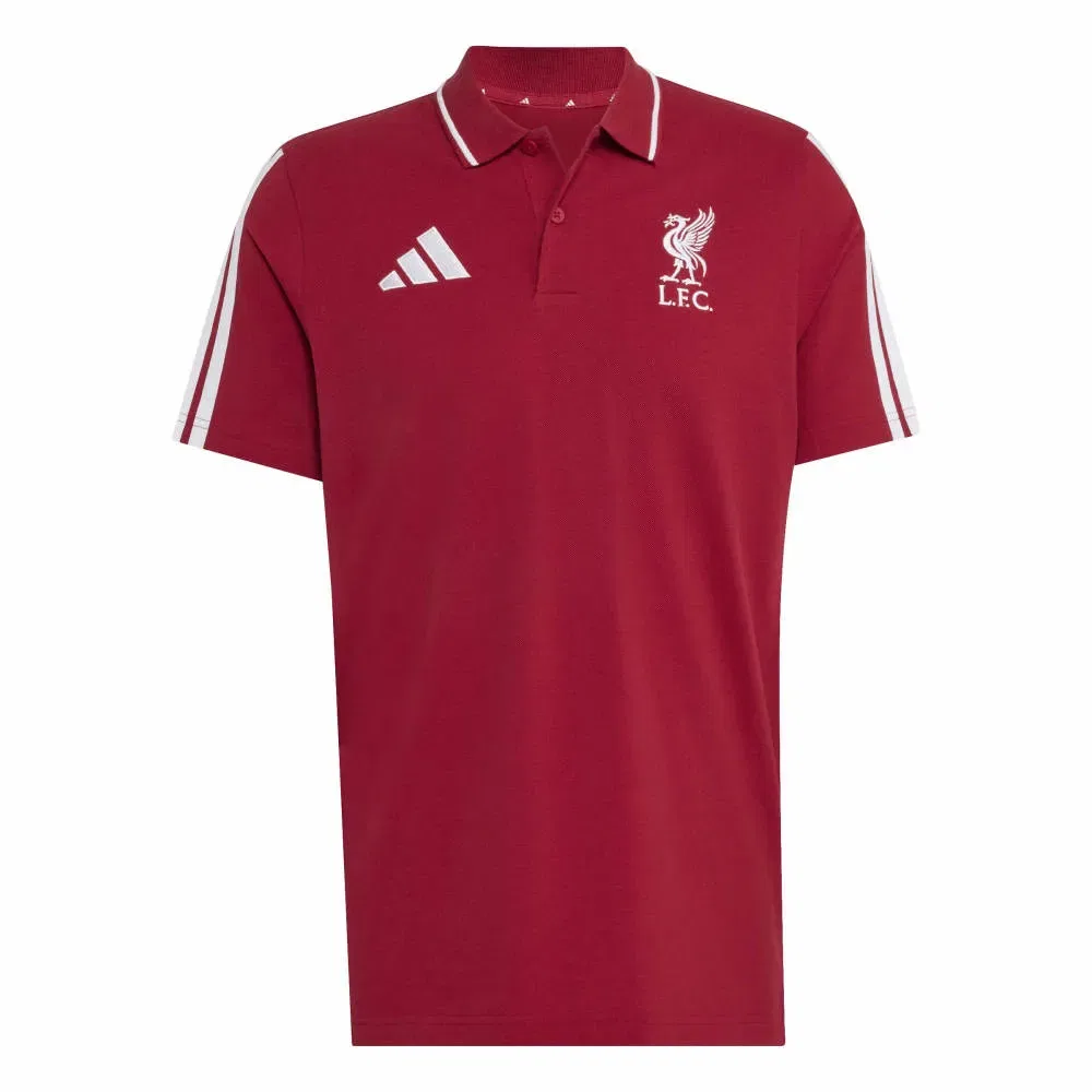 Мужское поло с коротким рукавом Liverpool FC DNA Adidas, Red — фото 3