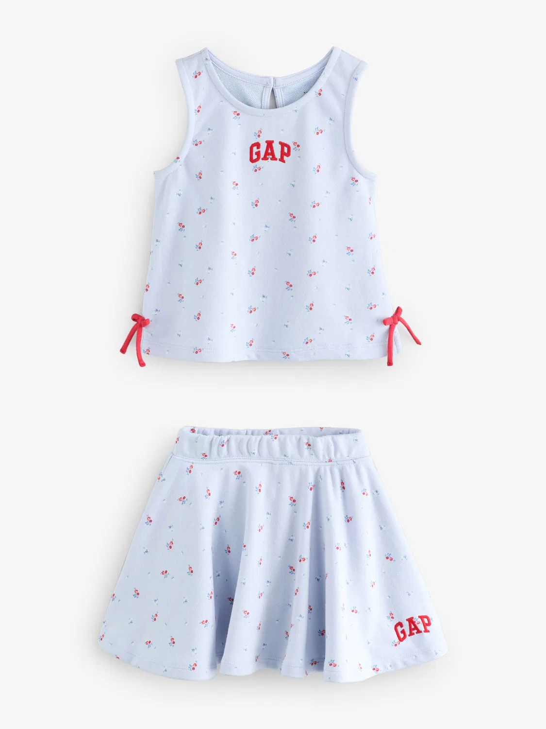 Спортивный костюм Gap VintageSoft с бантом, Blue Floral