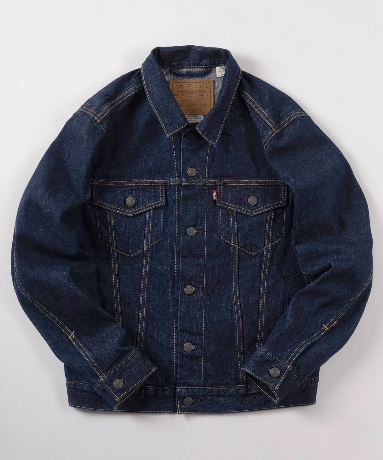 Женская джинсовая куртка Standard Fit Type III с принтом Levi's, Blue