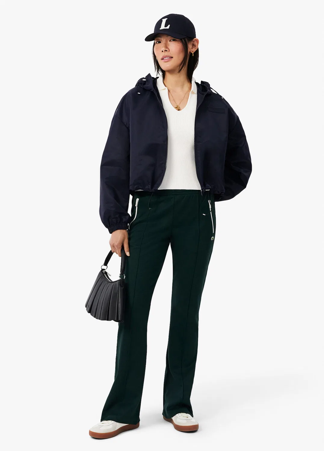 Джемпер Lacoste Beyaz Slim Fit Polo, белый — фото 4