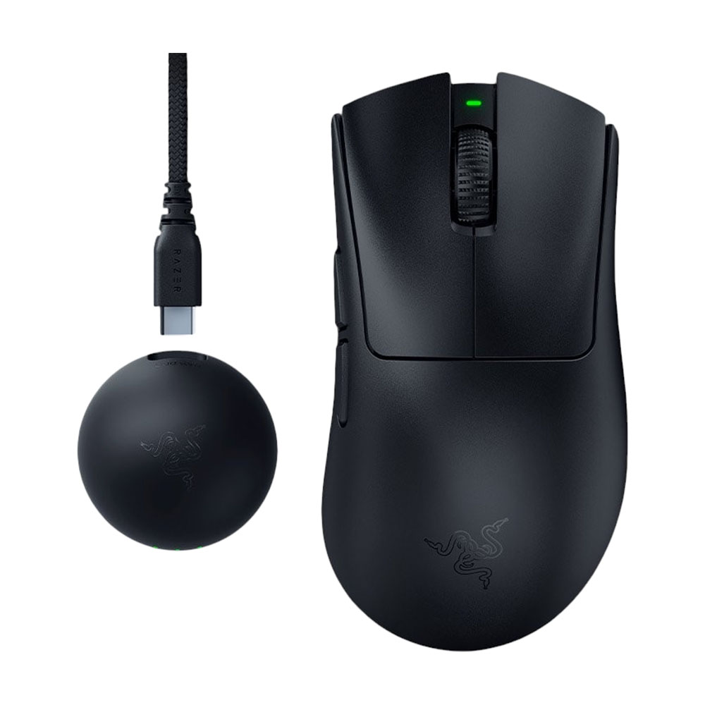 

Игровая мышь беспроводная Razer DeathAdder V4 Pro Wireless, черный