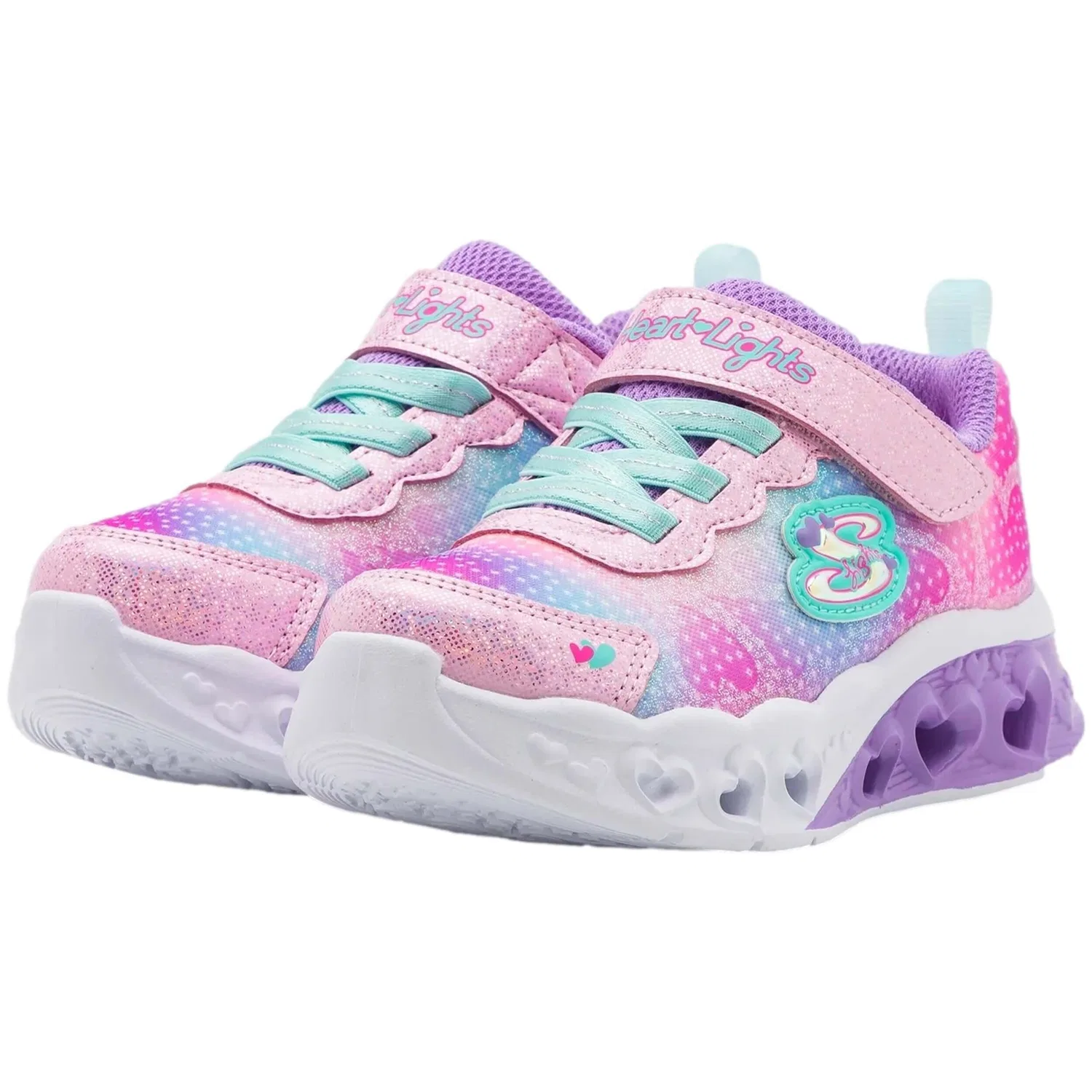 Детские кроссовки для девочек Skechers 302315N-PKMT, Bunt — фото 2