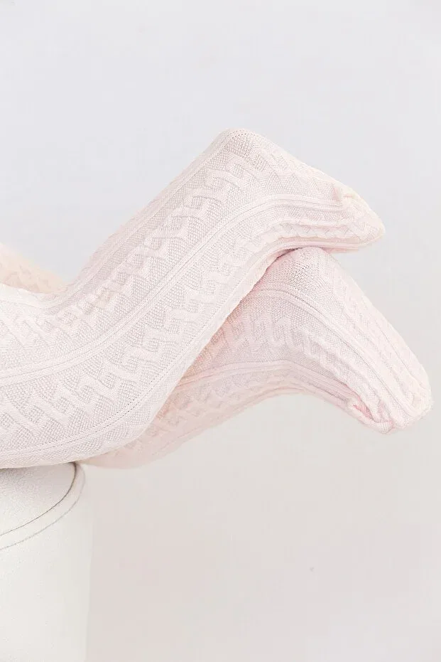 Детские колготки для девочек с узором Çorapevi, Pink