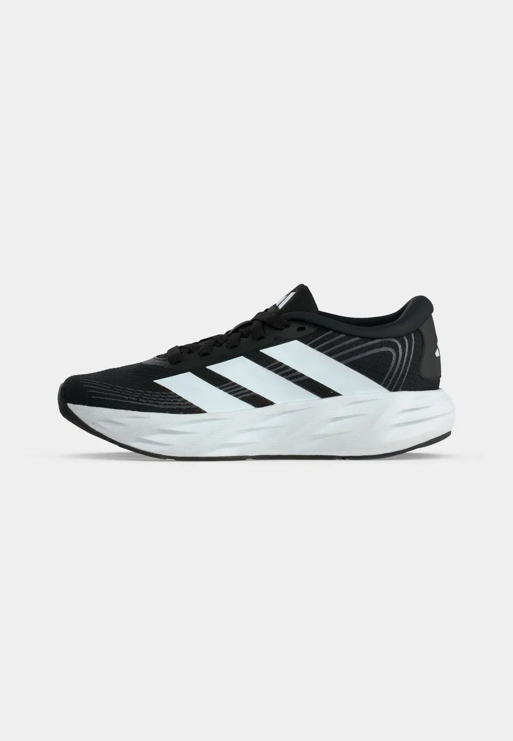 Galaxy 8 j унисекс - кроссовки для бега по улицам Adidas Performance, Core Black/Footwear White/Carbon — фото 2