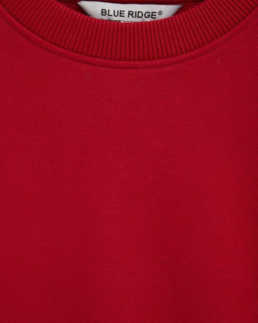 Свитер WE Fashion огненно-красного цвета — фото 4