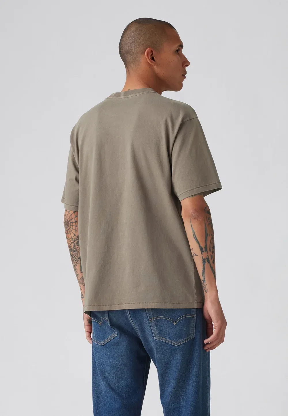 Винтажная футболка - базовая футболка Levi'S, Brindle — фото 2