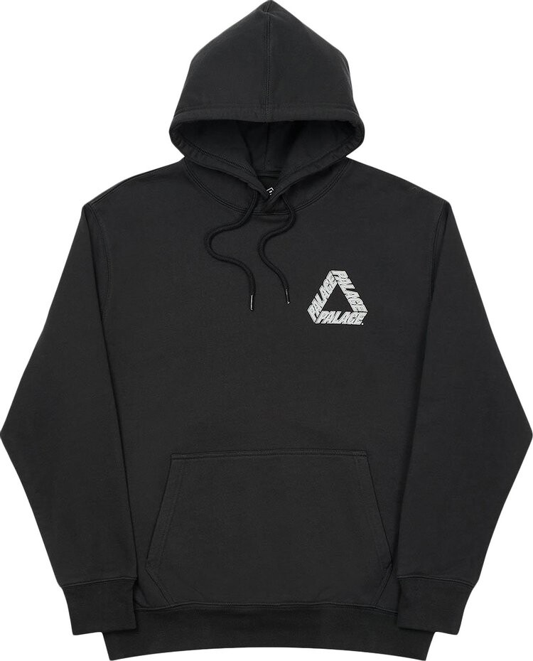 

Толстовка Palace P3 Team Hood 'Black', черный
