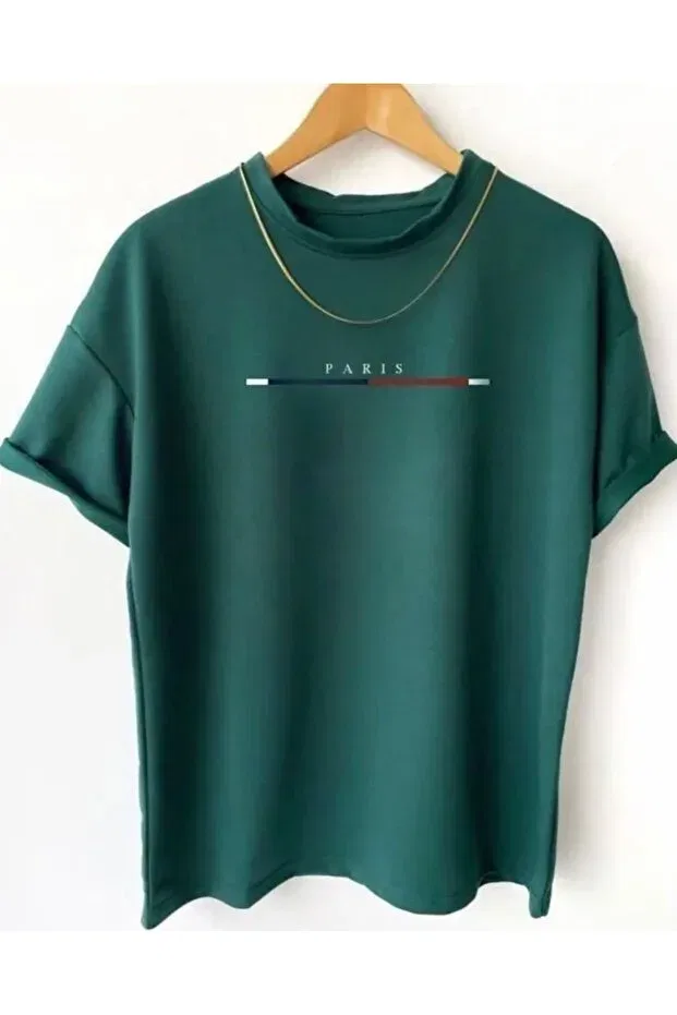 Детская футболка для мальчиков с принтом New season paris line Nigrum Pardus, Green