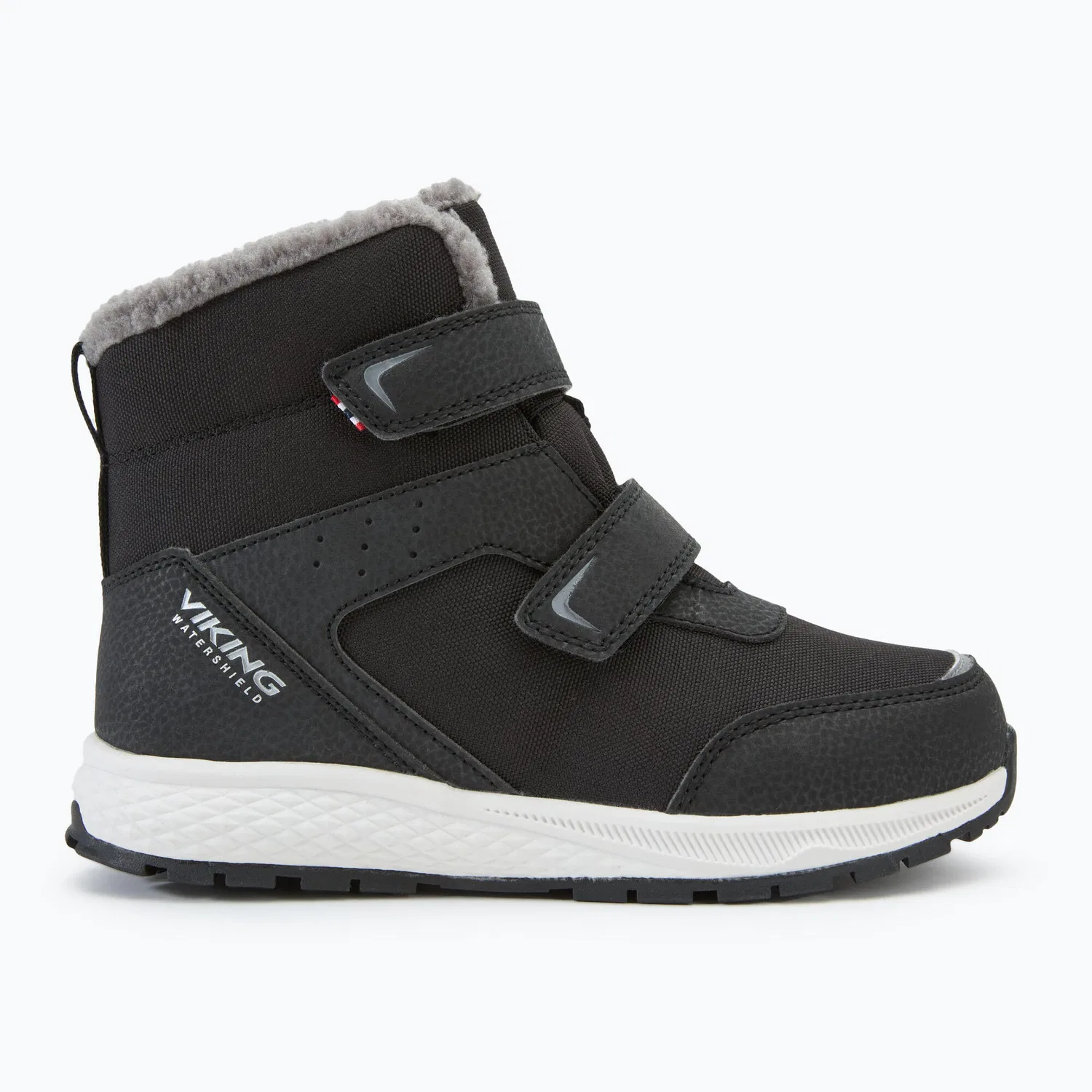 Детские зимние ботинки с высоким голенищем Equip Warm Waterproof 2V Viking, Schwarz — фото 2