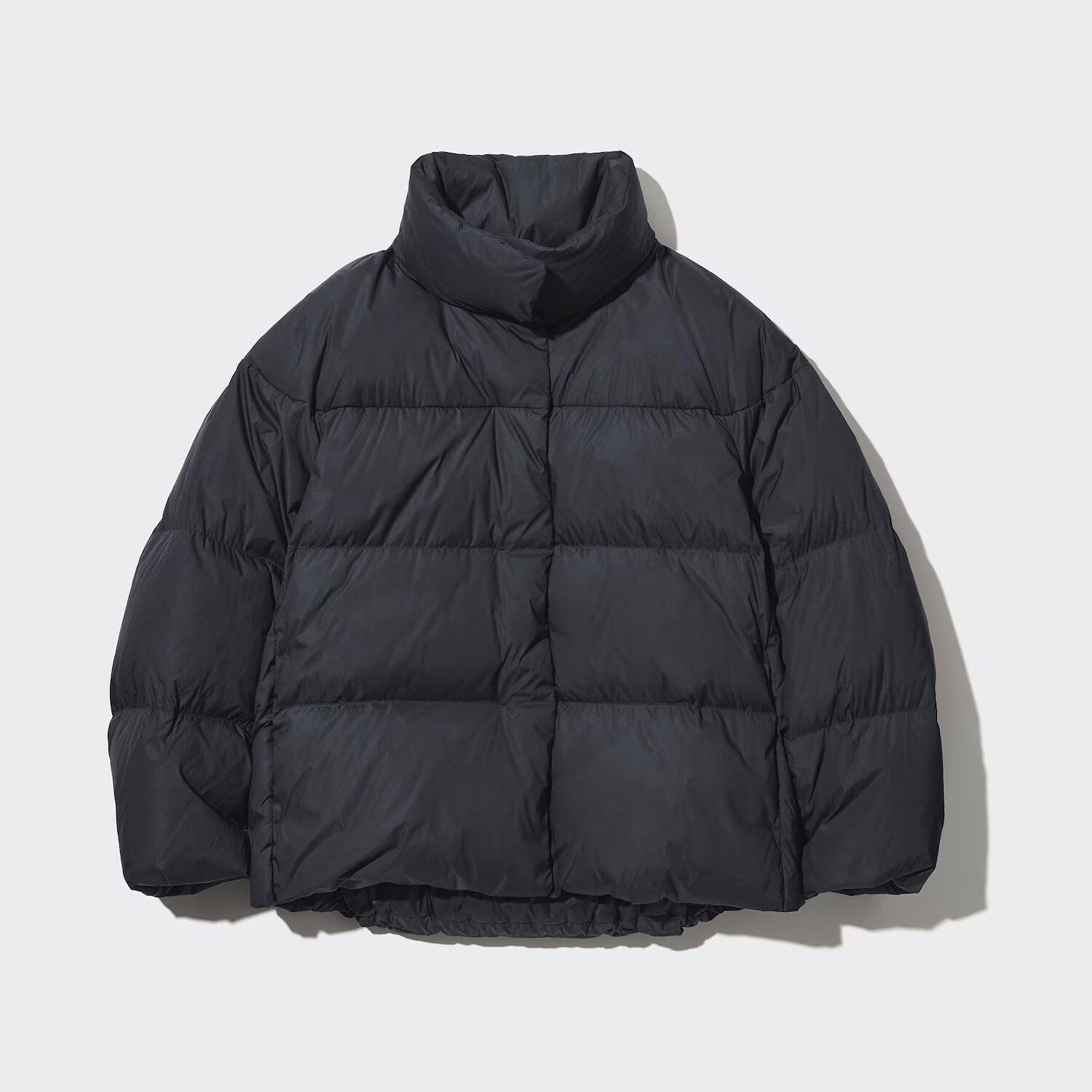 

Мягкая пуховая куртка Uniqlo Powder Nanodesign, черный