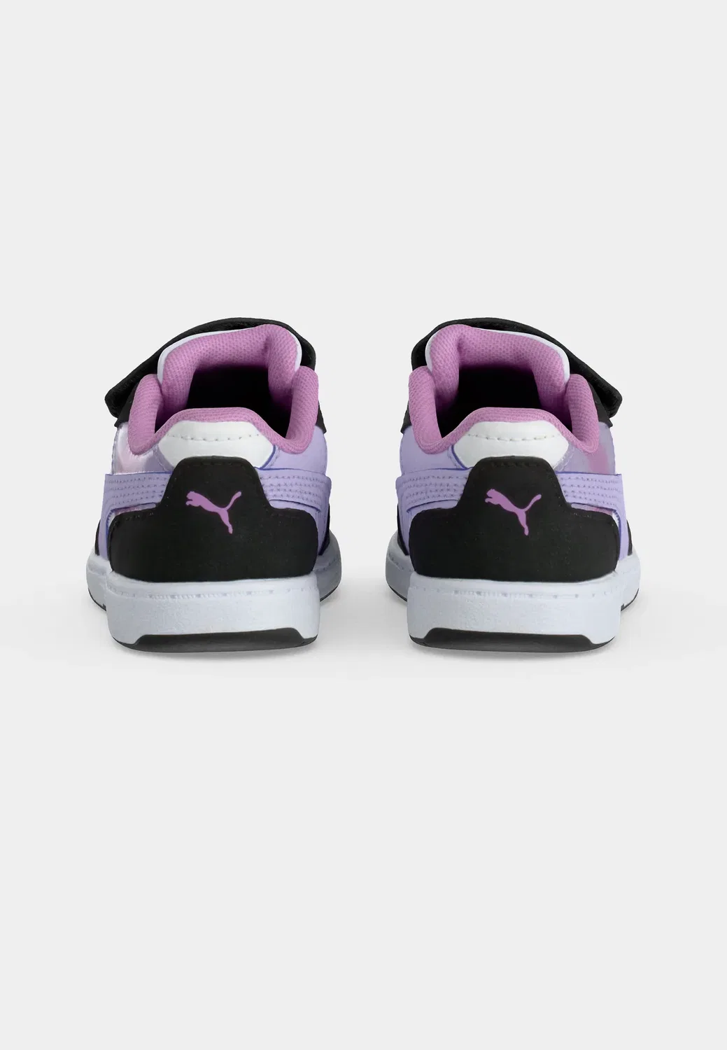 Rebound slam faded glow унисекс - кроссовки Puma, Black/Light Lavender/Mauve Glow — фото 4