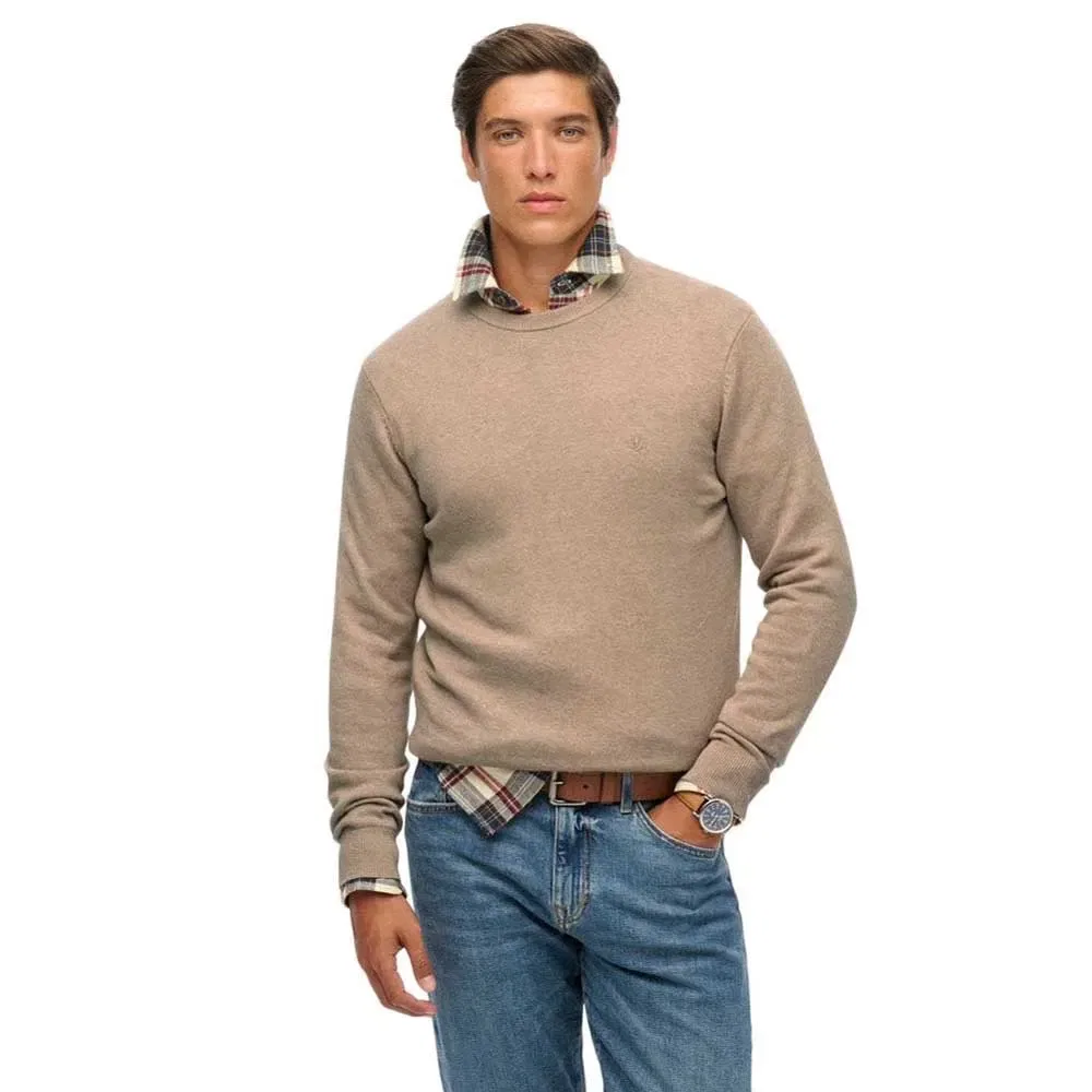 Свитер Essentials Superdry, бежевый