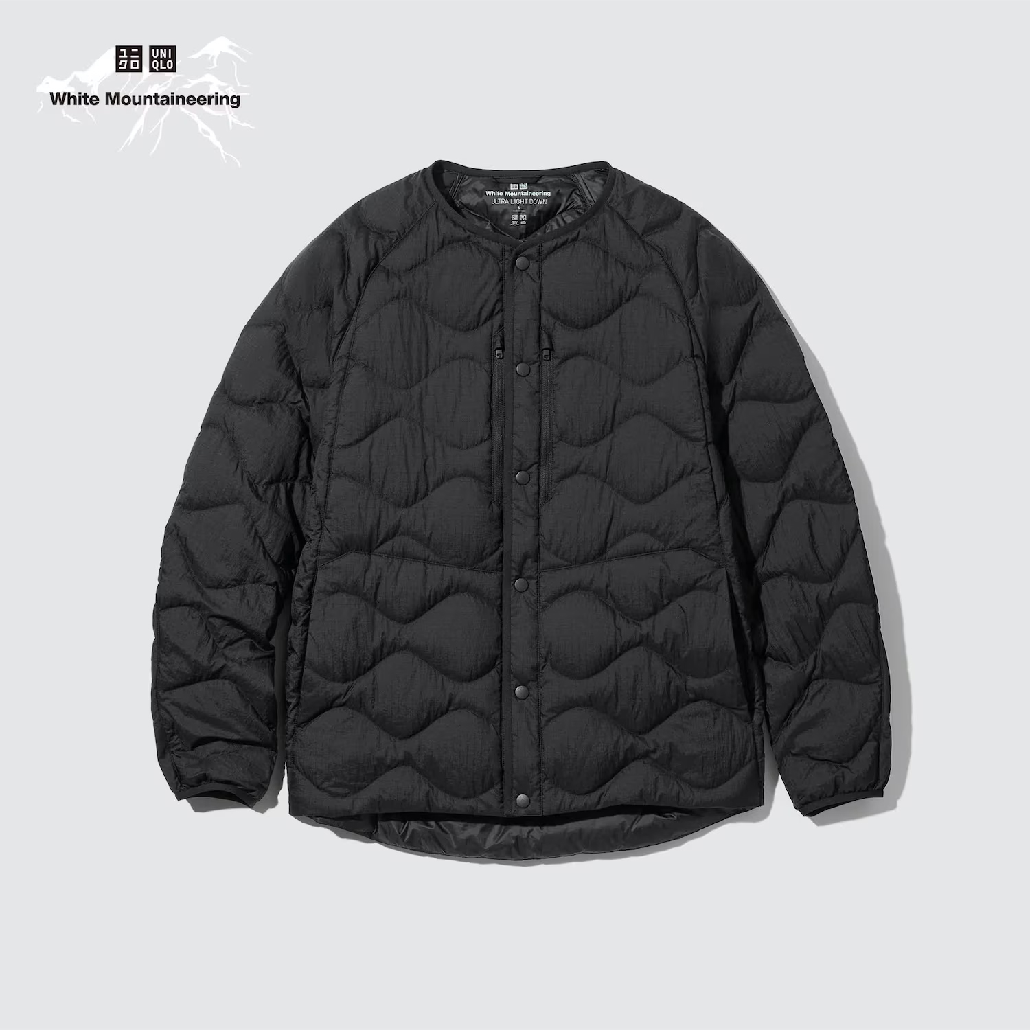 

Ультралегкая пуховая куртка Uniqlo x White Mountaineering Unisex, 09 черный