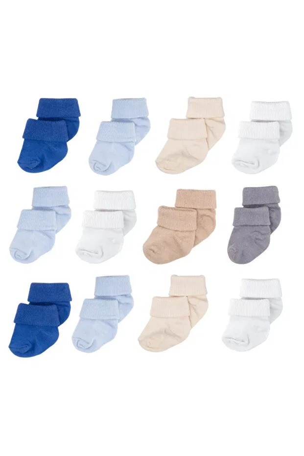 Детские носки для новорожденных с принтом Basics Novibaby, Baby Boy — фото 3