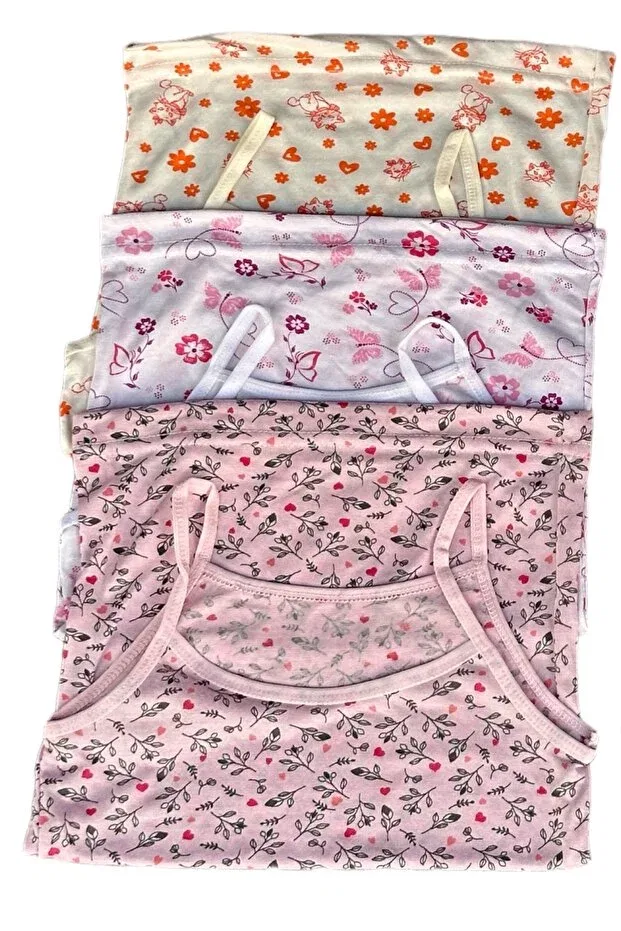 Детское для девочек нижнее белье с принтом 6-штучный набор Tutku girls' underwear with gift Katmirra, Patterned — фото 4