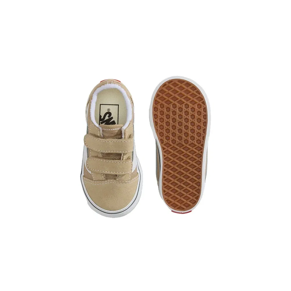 Кроссовки Old Skool V Vans, бежевый — фото 4