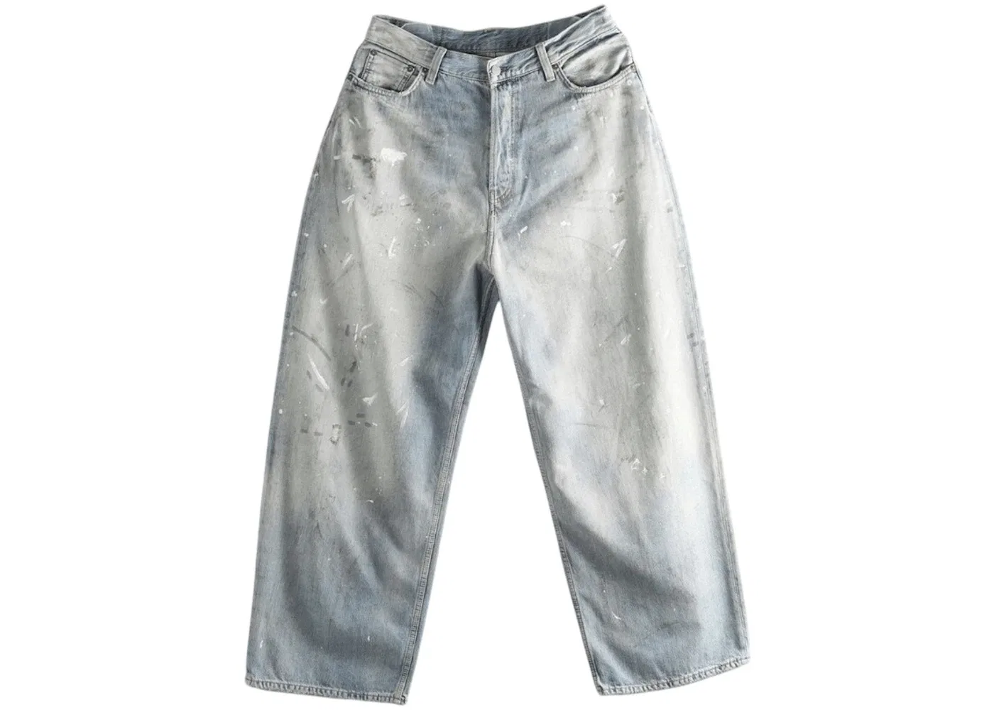 Мужские джинсы с высокой посадкой Acne Studios, Light Blue