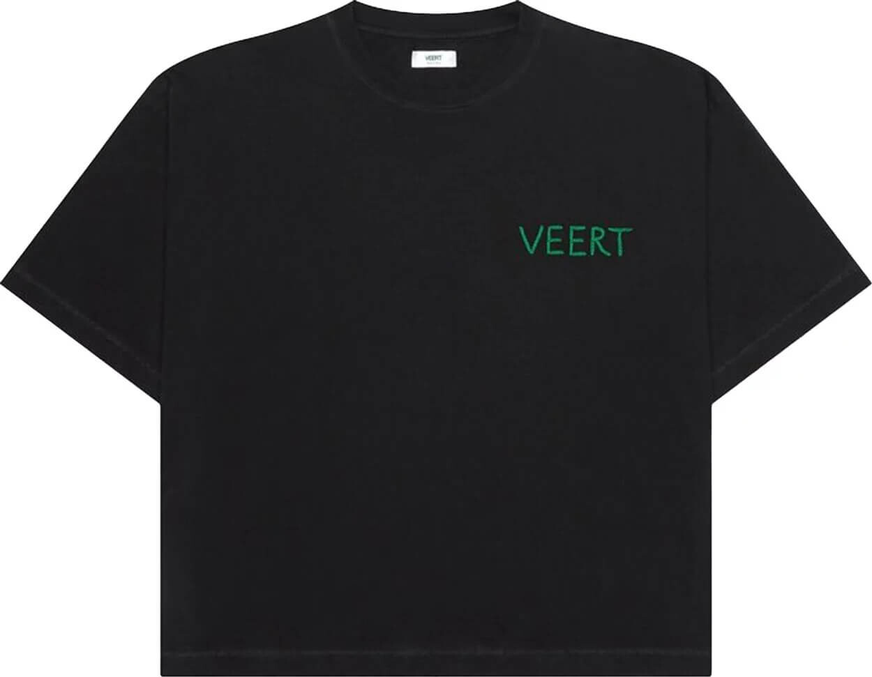 

Футболка VEERT Handwritten Embroidered, черный