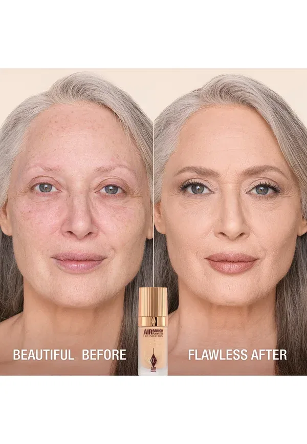 Безупречная тональная основа, созданная с помощью аэрографа 30 мл Charlotte Tilbury, цвет 4 cool — фото 2