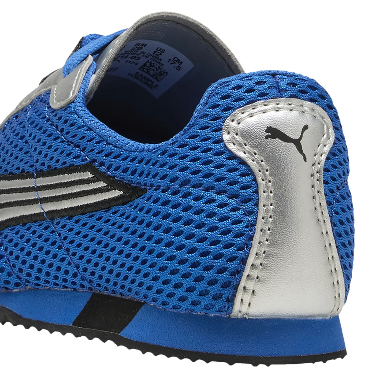 Кеды для девочек H-Street Og PUMA, цвет Puma Black/Puma Team Royal — фото 3