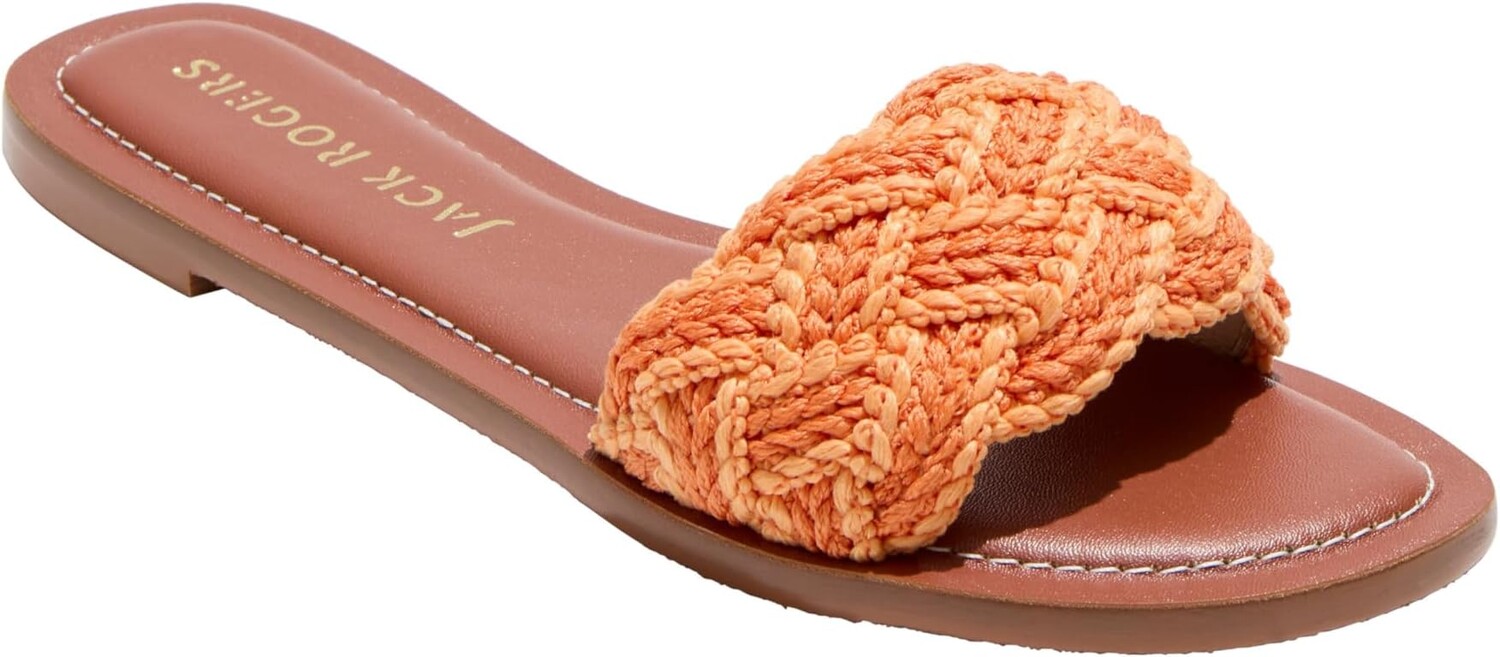 

Сандалии Jack Rogers Dumont Woven Rope Flat Sandals, цвет Apricot