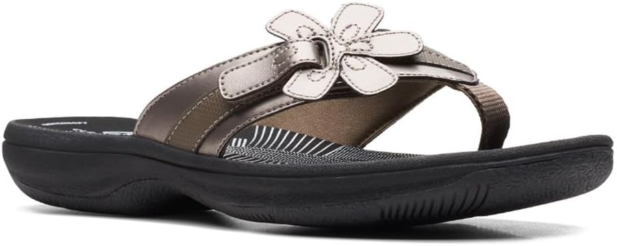 

Шлепанцы Clarks Brinkleyflorah (унисекс), черный