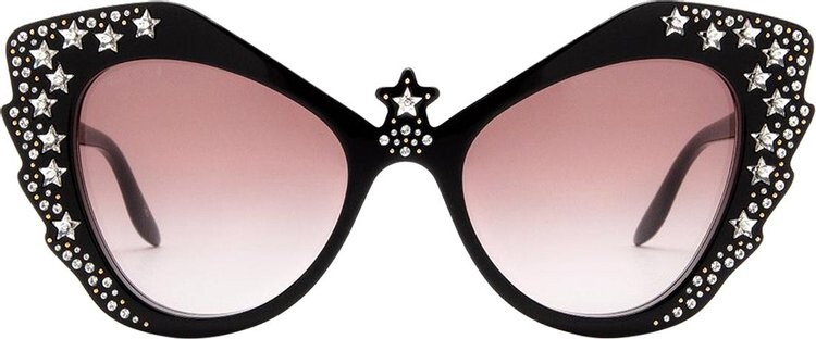 

Солнцезащитные очки Gucci Cat Eye Sunglasses Black, черный